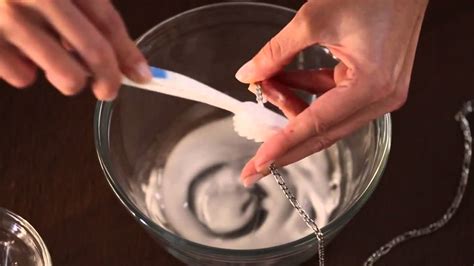 stainless steel necklace cleaning